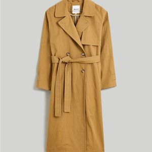 Brand new Madewell trench coat size large